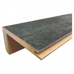 Podeststufe / Austrittsstufe - Treppenrenovierung JORI